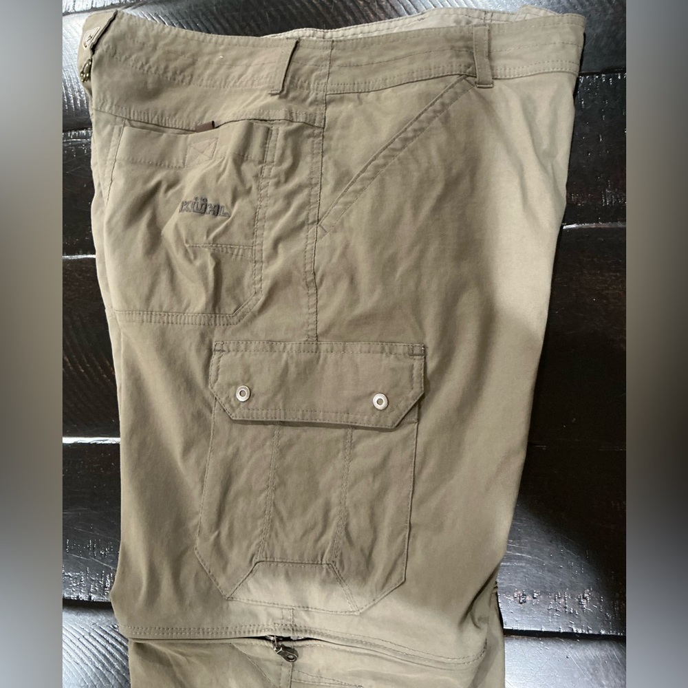Kuhl Renegade Convertible Pants in Light Tan
